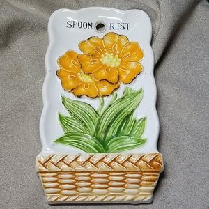 Vintage Japan Handpainted Spoon Rest